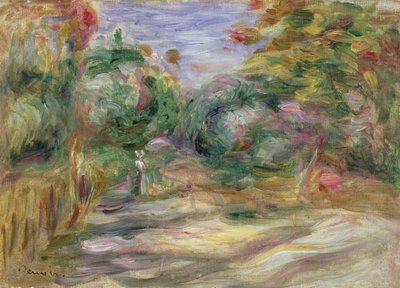 Paesaggio - Stradina da Pierre Auguste Renoir